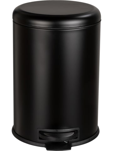Wenko Treteimer in Schwarz - 12 l