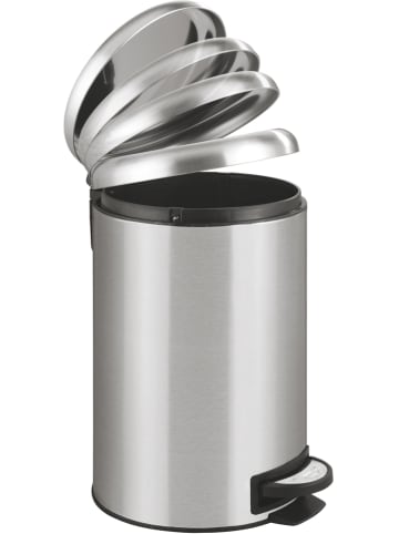 Wenko Kosz w kolorze srebrnym na śmieci - 12 l