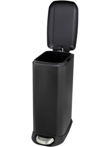 Wenko Afvalbak zwart - 12 l