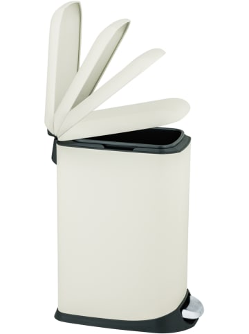 Wenko Afvalbak crème - 20 l