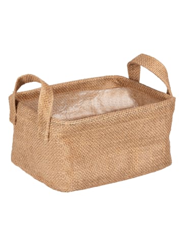 Wenko Opbergmand "Juna" beige - (B)20 x (H)15 x (D)15 cm