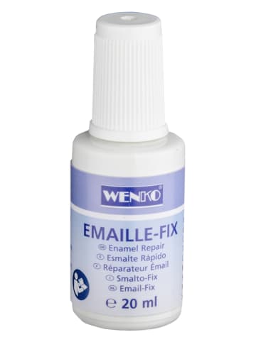 Wenko Lak ''Emaille-Fix'' wit - 20 ml
