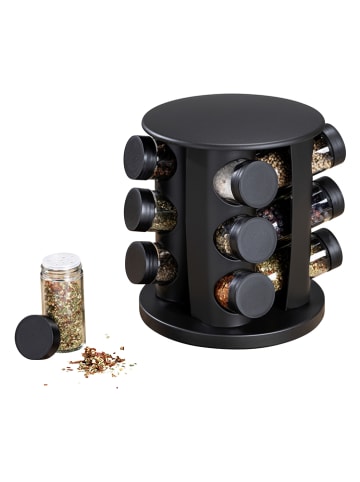 Wenko 13-częściowy zestaw "Bruna" w kolorze czarnym