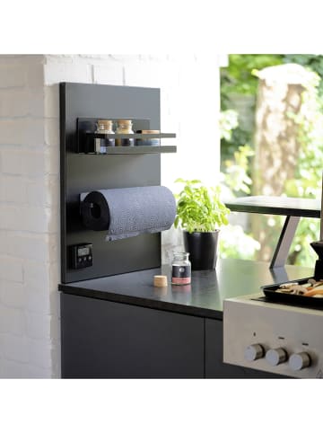 Wenko Gewürzregal "Ilma" in Schwarz - (B)30 x (H)12 x (T)11 cm