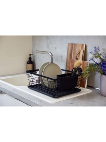 Wenko Afdruiprek "Drip" zwart - (B)36 x (H)15 x (D)30 cm