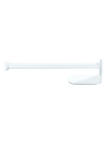 Wenko Uchwyt "Nio" w kolorze białym na ręcznik papierowy - dł. 27,5 cm