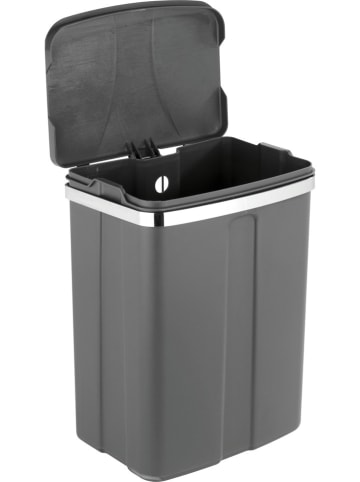 Wenko Deur-afvalemmer antraciet - 12 l
