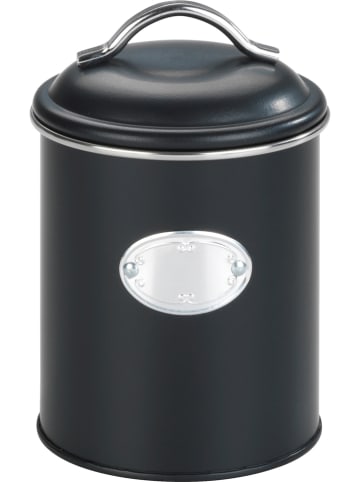Wenko Voorraadpot "Nero" zwart - 1 l