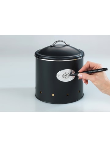 Wenko Pojemnik "Nero" w kolorze czarnym - 1 l