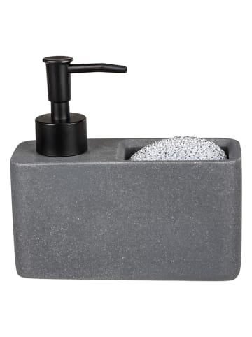 Wenko Spülmittelspender "Resa" in Grau - 150 ml