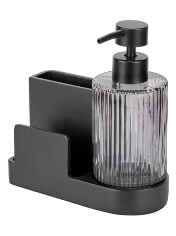 Wenko Spoelbakorganizer zwart - (B)16 x (H)17 x (D)7,5 cm