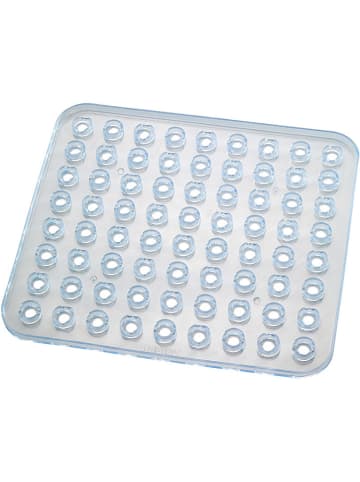 Wenko Waschbeckenmatte in Transparent - (L)31 x (B)27,5 cm