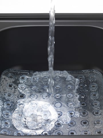 Wenko Waschbeckenmatte in Transparent - (L)31 x (B)27,5 cm