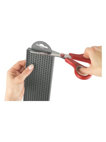 Wenko Abtropfmatte "Slim" in Grau - (L)42 x (B)8 cm