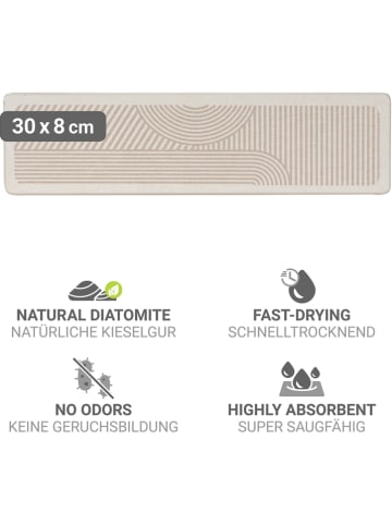 Wenko Abtropftablett in Beige - (L)30 x (B)8 cm
