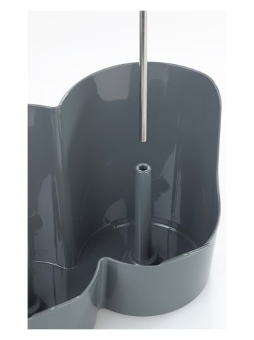 Wenko Flaschenhalter "Filia" in Grau - (B)29 x (H)27 x (T)12,5 cm