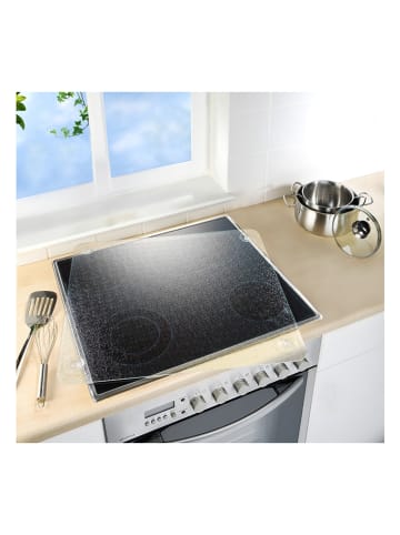 Wenko Herdabdeckplatte "Universal" in Grau - (L)50 x (B)56 cm