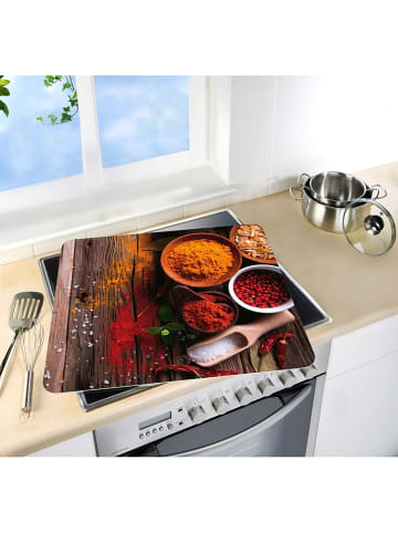 Wenko Fornuisafdekplaat "Kruiden" meerkleurig - (L)50 x (B)56 cm