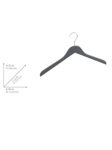 Wenko Wieszaki (5 szt.) "Paris" w kolorze szarym