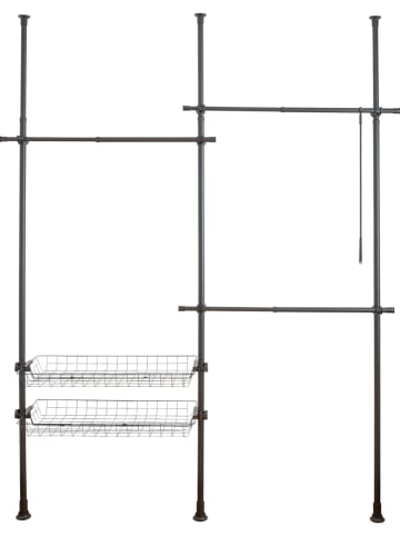 Wenko Garderobe in Schwarz