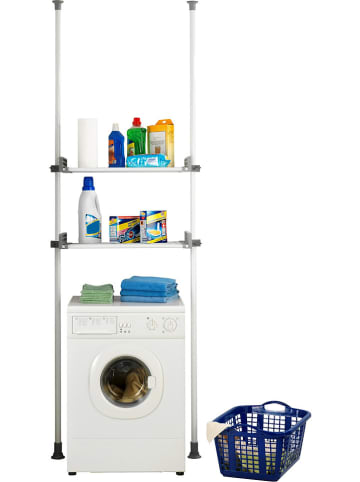 Wenko Telescopisch reksysteem "Herkules Twin" zilverkleurig