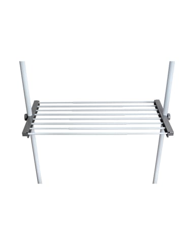 Wenko Teleskop-Regalsystem "Herkules" in Weiß