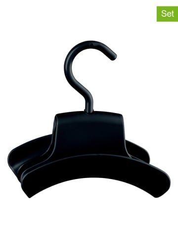 Wenko 3er-Set: Handtaschenhalter "Herkules" in Schwarz - (B)9 x (H)12,5 x (T)14 cm