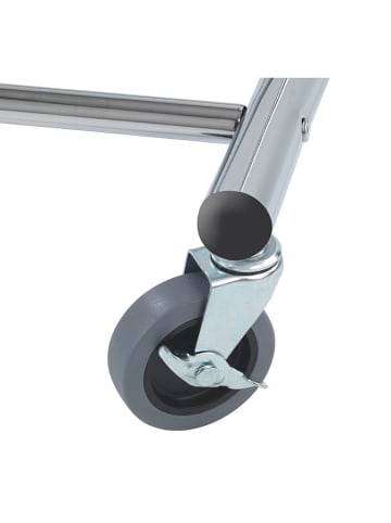 Wenko Kleiderständer "Profissimo" in Chrom - (B)116 x (T)49 cm