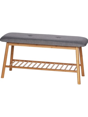 Wenko Schuhbank "Bahari" in Hellbraun - (B)90 x (H)45 x (T)34 cm