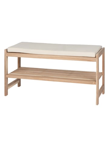 Wenko Ławka "Acina" w kolorze beżowym na buty - 90 x 45 x 34 cm