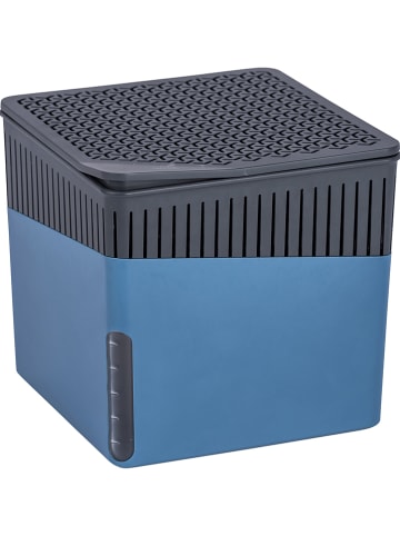 Wenko Luftentfeuchter "Cube" in Blau - (B)16,5 x (H)15,7 x (T)16,5 cm