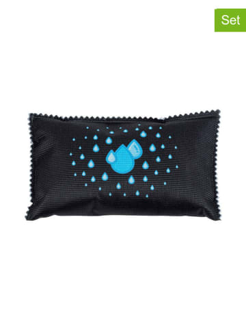 Wenko Osuszacze powietrza (2 szt.) w kolorze czarnym do samochodu - 2x 400 g