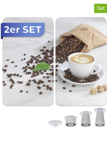 Wenko 2er-Set: Abdeckplatten in Grau - (L)53 x (B)30 cm