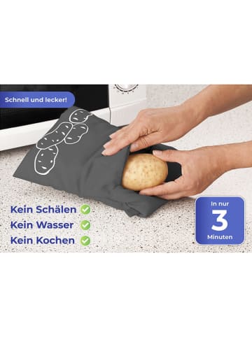 Wenko Mikrowellen-Garer in Grau - (L)25 x (B)21 cm