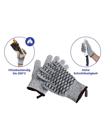 Wenko Handschoen grijs - (B)16 x (H)26 cm