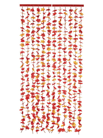 Maximex Sichtschutz-Vorhang in Rot/ Gelb - (L)190 x (B)90 cm