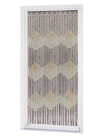 Maximex Zasłona drzwiowa w kolorze brązowo-beżowym - 200 x 90 cm