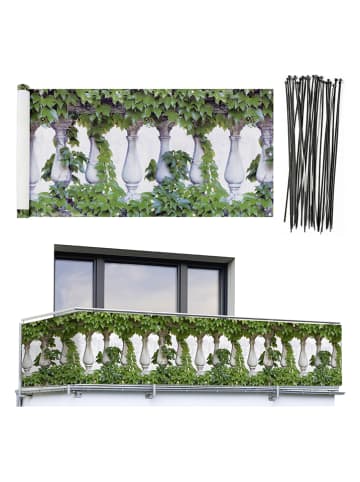Wenko Balkon-privacyscreen groen
