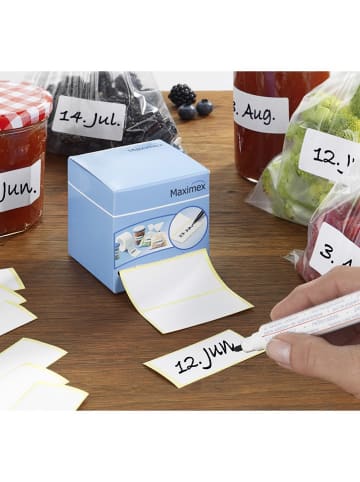 Wenko Klebeetiketten in Weiß - 500 Stück