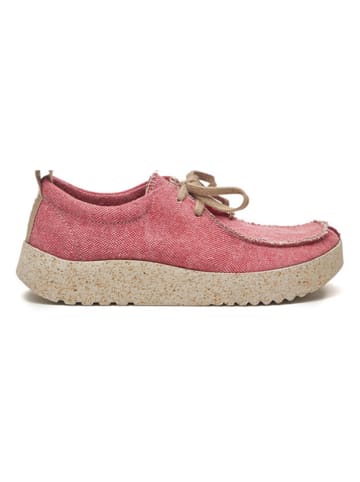 Comfortfusse Veterschoenen rood