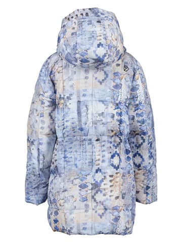 Didriksons Parka "Sia Aop" w kolorze niebieskim