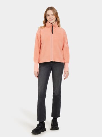 Didriksons Kurtka polarowa "Alexa" w kolorze brzoskwiniowym