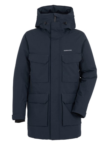 Didriksons Parka "Drew" w kolorze granatowym