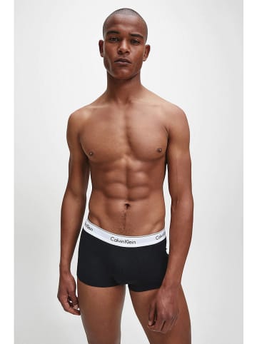 Calvin Klein 3er-Set: Boxershorts in Weiß/ Hellgrau/ Schwarz