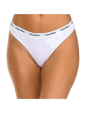 Calvin Klein 3er-Set: Strings in Weiß