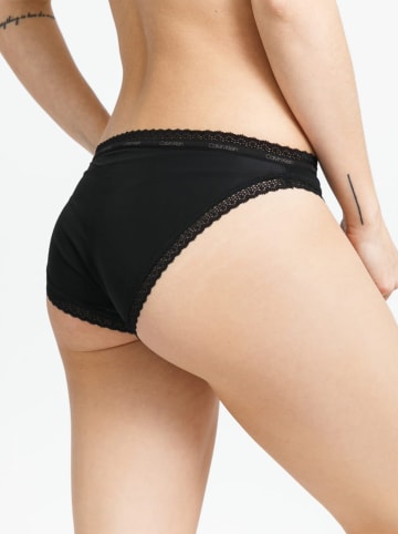 Calvin Klein 3er-Set. Slips in Schwarz/ Weiß/ Nude