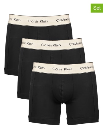 Calvin Klein 3er-Set: Boxershorts in Schwarz