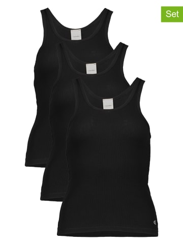 Calvin Klein 3er-Set: Tops in Schwarz