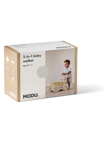 MODU 3-in-1-Lauflernhilfe in Gelb/ Creme - ab 6 Monaten