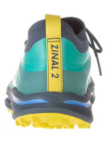 HOKA ONE ONE Hardloopschoenen "Zinal 2" turquoise/geel